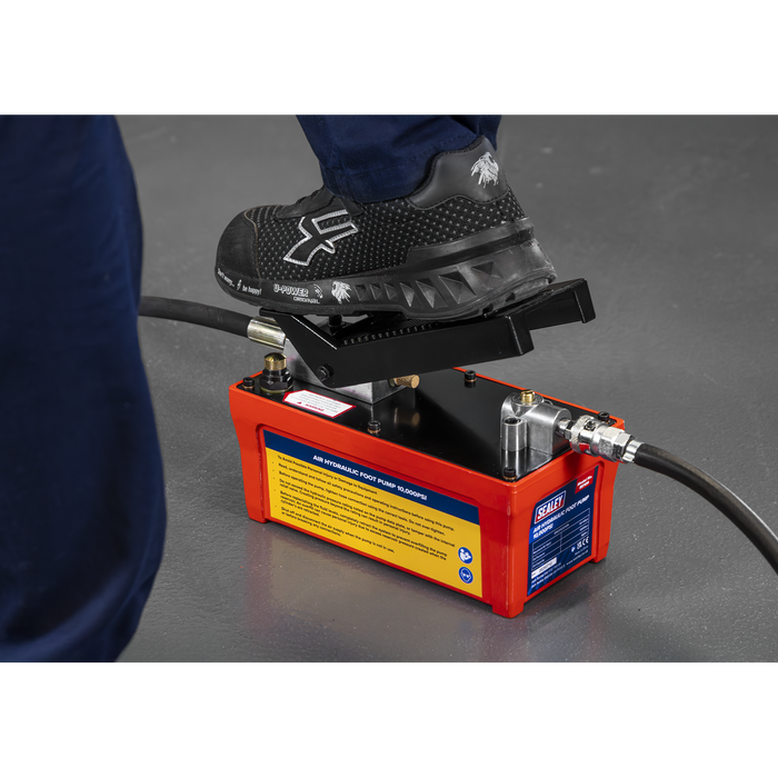 Air Hydraulic Foot Pump 10,000psi | RE109