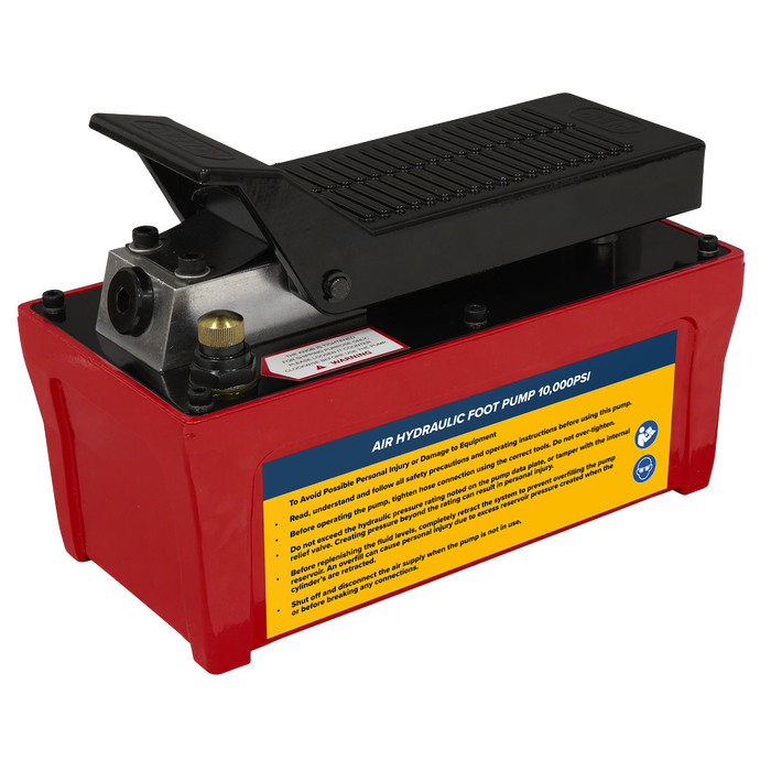 Air Hydraulic Foot Pump 10,000psi | RE109