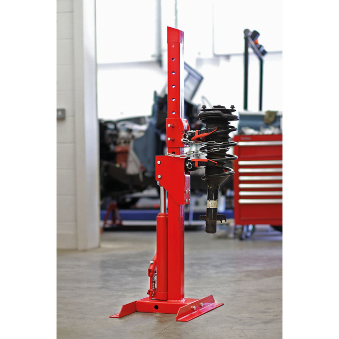 Hydraulic Coil Spring Compressing Station with Gauge 2000kg Capacity | RE2311