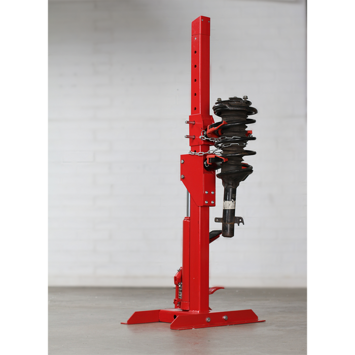Hydraulic Coil Spring Compressing Station with Gauge 2000kg Capacity | RE2311