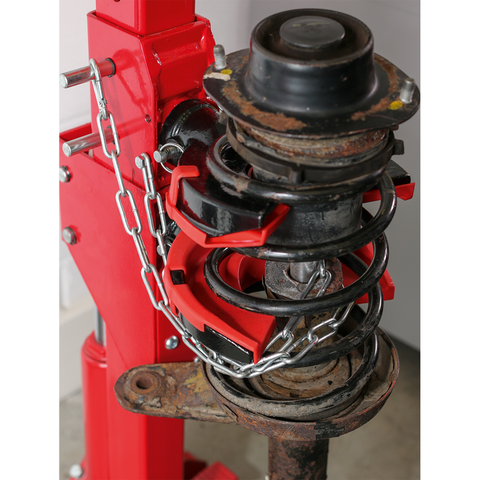 Hydraulic Coil Spring Compressing Station with Gauge 2000kg Capacity | RE2311
