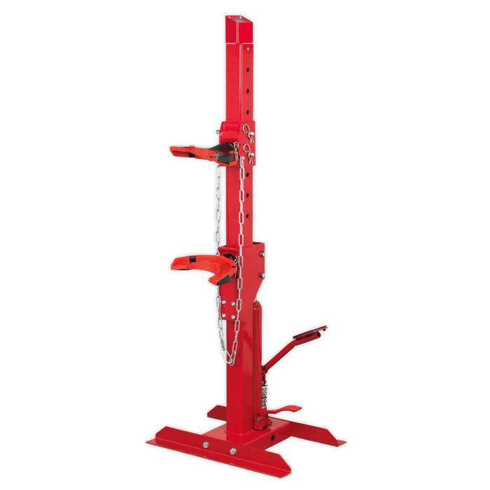 Hydraulic Coil Spring Compressing Station with Gauge 2000kg Capacity | RE2311