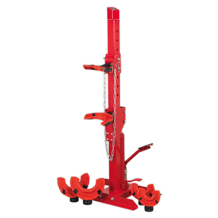 Hydraulic Coil Spring Compressing Station with Gauge 2000kg Capacity | RE2311