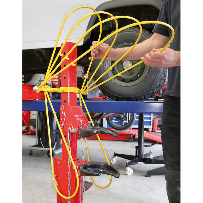 Restraint System for Coil Spring Compressors | RE23RS
