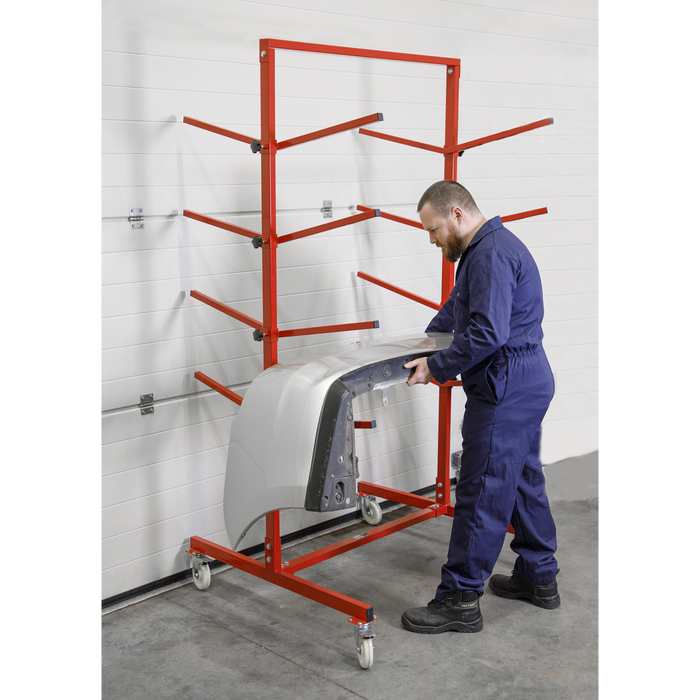 4-Level Double-Sided Bumper Rack | RE55
