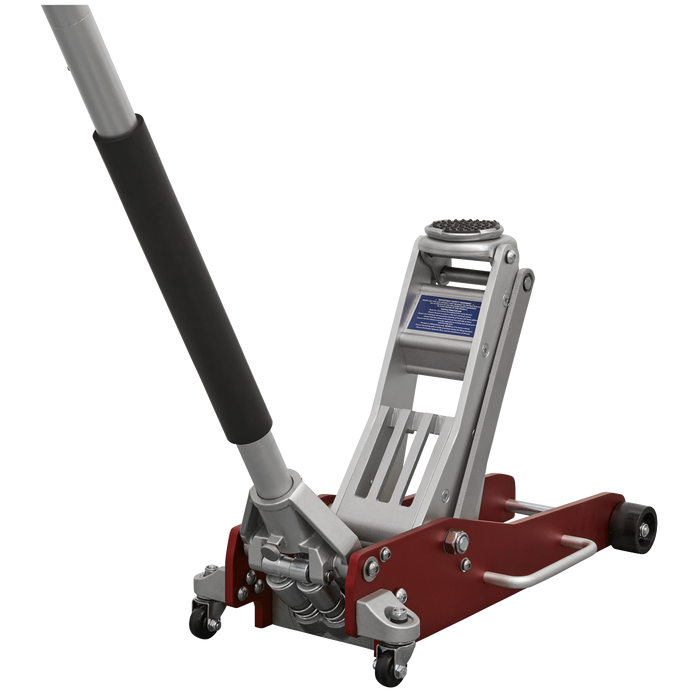 Premier Low Profile Aluminium Trolley Jack with Rocket Lift 2.5 Tonne | RJA2500