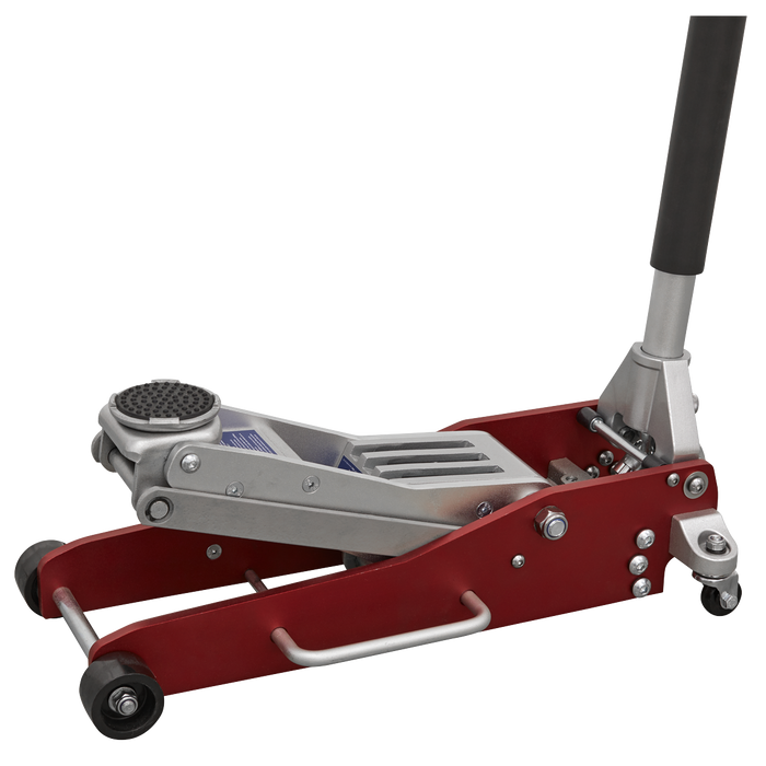 Premier Low Profile Aluminium Trolley Jack with Rocket Lift 2.5 Tonne | RJA2500