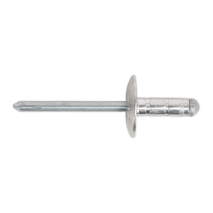 Aluminium Multi-Grip Large Flange Rivet 4.8 x 13mm - Pack of 200 | RM4813L