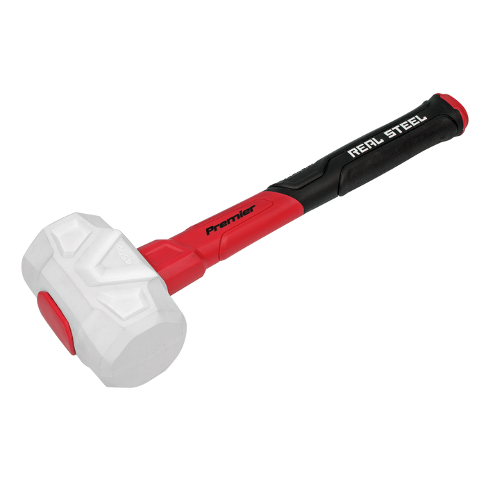 Premier Rubber Mallet with Fibreglass Shaft & Graphite Core 16oz | RMG16