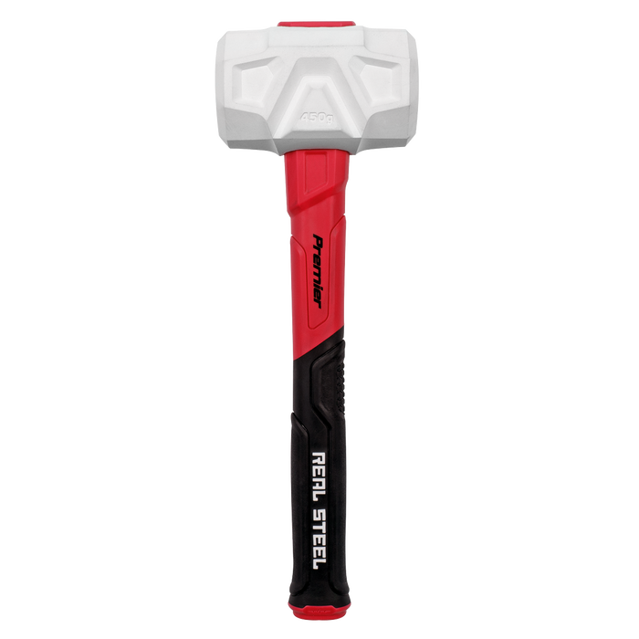 Premier Rubber Mallet with Fibreglass Shaft & Graphite Core 16oz | RMG16