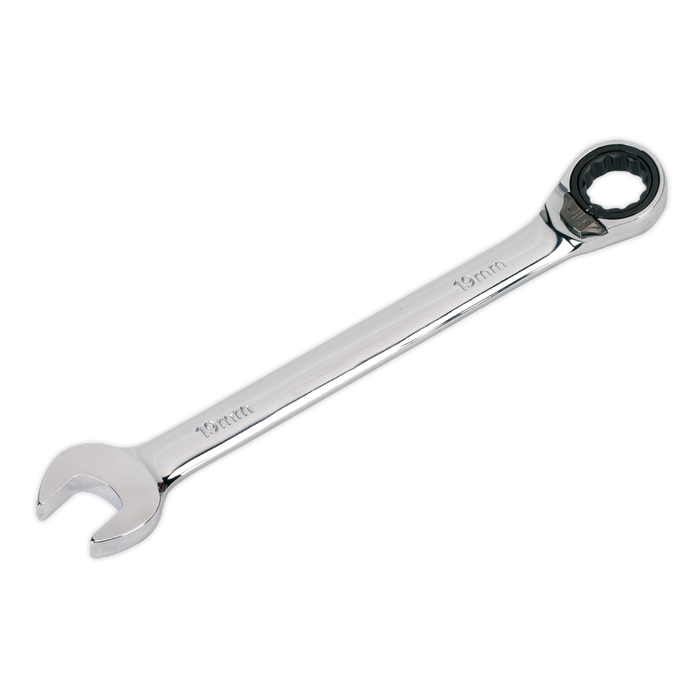 Premier Reversible Combination Ratchet Spanner 19mm | RRCW19