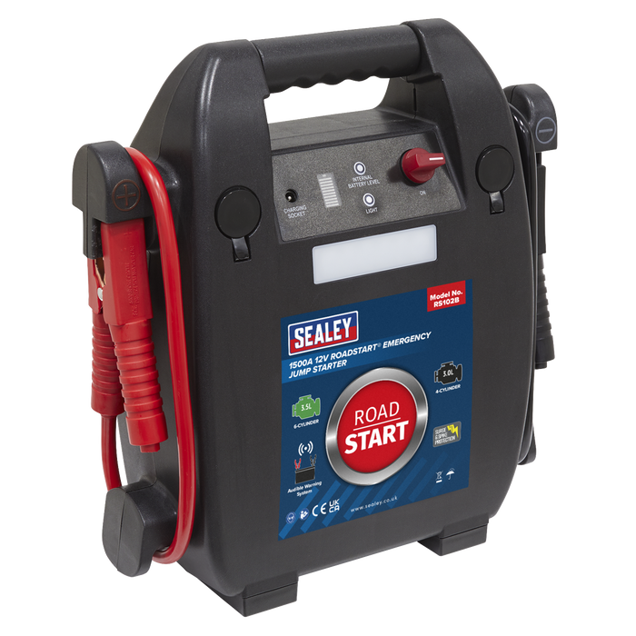 RoadStart® 12V Emergency 6-Cylinder Jump Starter 3.5L | RS102B