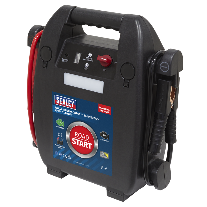 RoadStart® 12V Emergency 6-Cylinder Jump Starter 3.5L | RS102B
