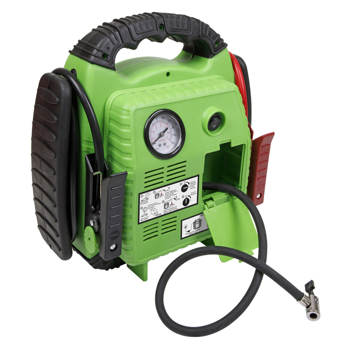 RoadStart® 12V Emergency Jump Starter with Air Compressor 900 Peak Amps | RS1322HV