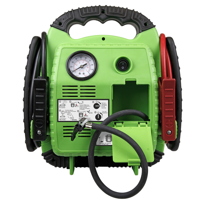 RoadStart® 12V Emergency Jump Starter with Air Compressor 900 Peak Amps | RS1322HV