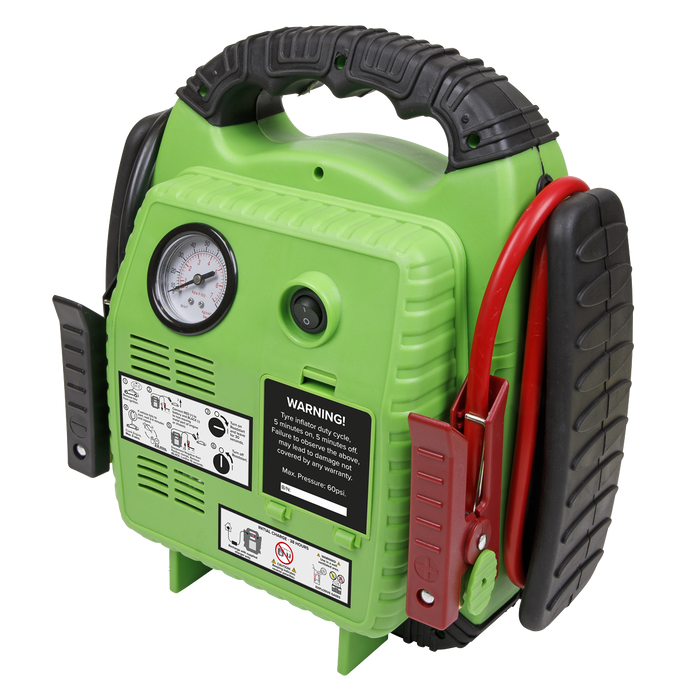 RoadStart® 12V Emergency Jump Starter with Air Compressor 900 Peak Amps | RS1322HV