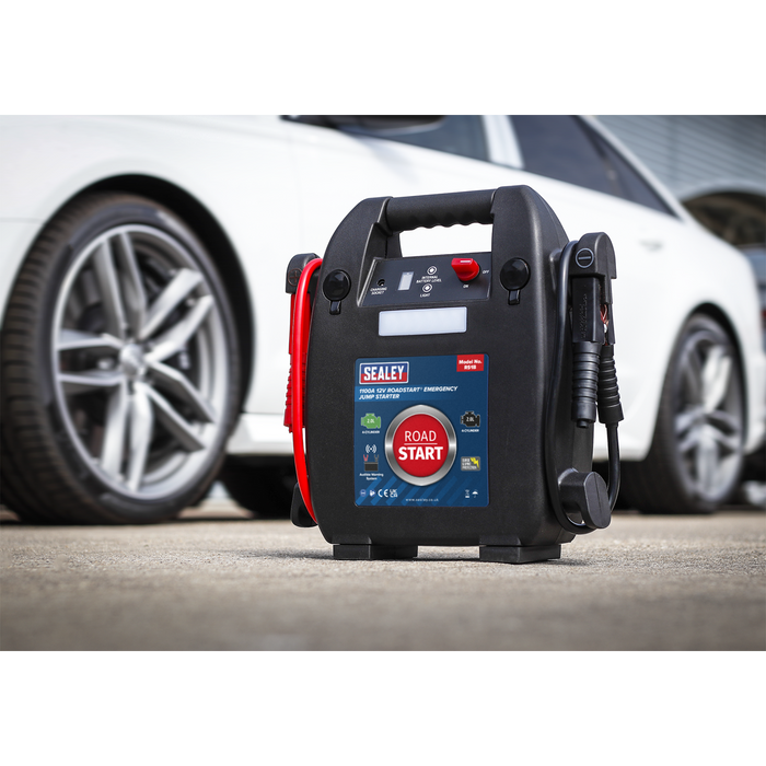 RoadStart® 12V Emergency 4-Cylinder Jump Starter 2L | RS1B