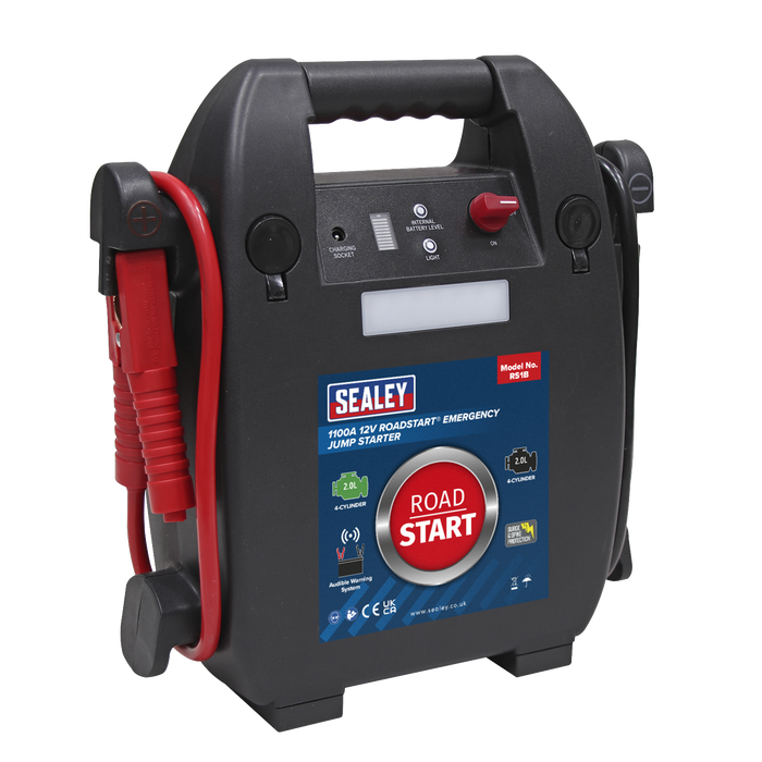 RoadStart® 12V Emergency 4-Cylinder Jump Starter 2L | RS1B