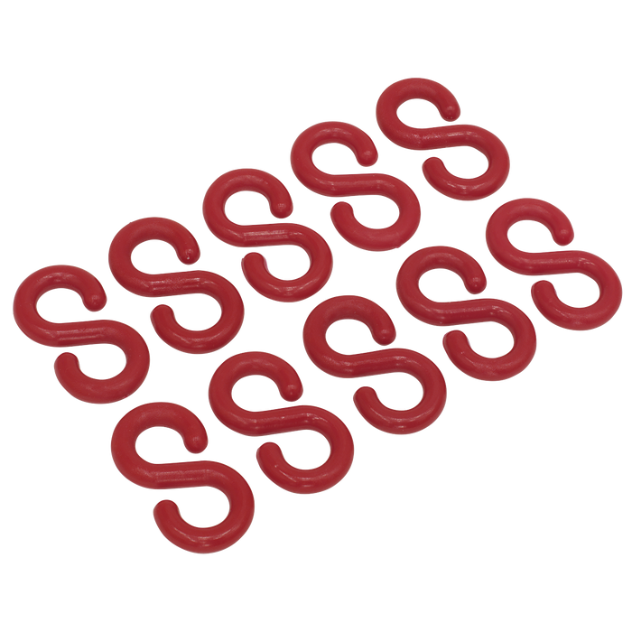 Plastic Chain S-Hook - Pack of 10 | RSH10