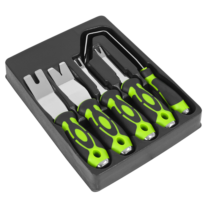 Door Panel & Trim Clip Removal Tool Set 5pc | RT006