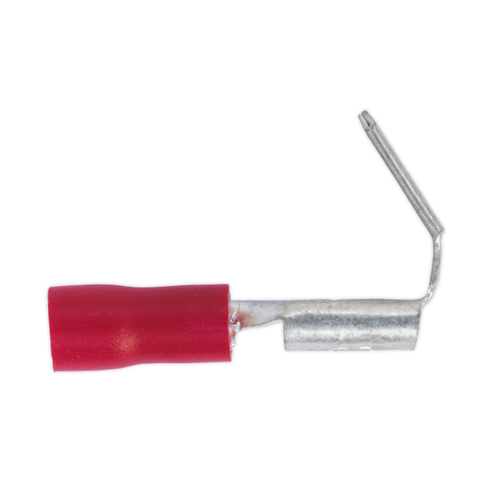 Piggy-Back Terminal 6.3mm, Red - Pack of 100 | RT17