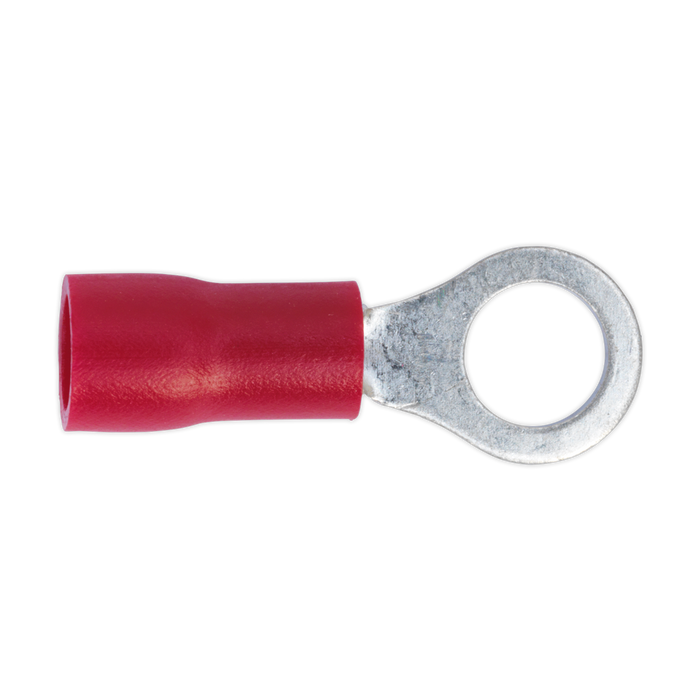 Easy-Entry Ring Terminal 5.3mm (2BA), Red - Pack of 100 | RT25