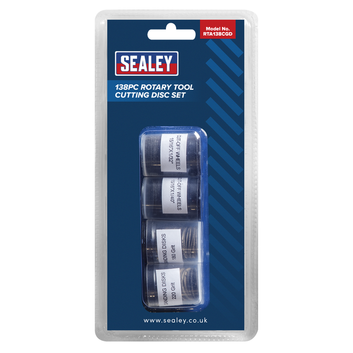 Rotary Tool Cutting Disc Set 138pc | RTA138CGD