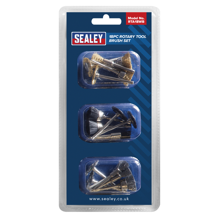 Rotary Tool Brush Set 18pc | RTA18WB