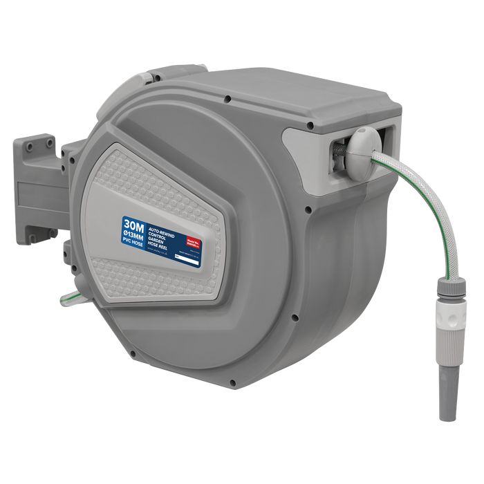 Auto-Rewind Control Garden Hose Reel 30m | RWH30
