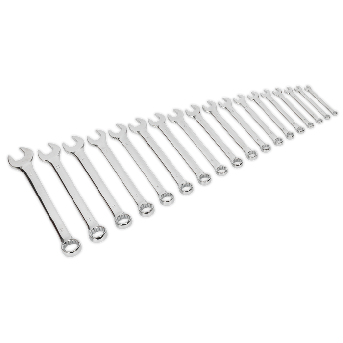 Siegen Combination Spanner Set 18pc | S01052