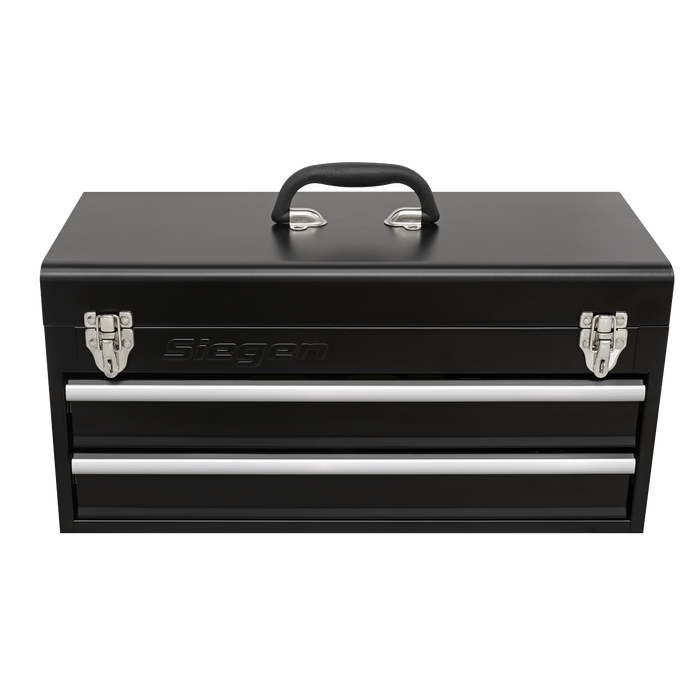 Siegen Portable Tool Chest 2 Drawer with Tool Kit 90pc | S01055