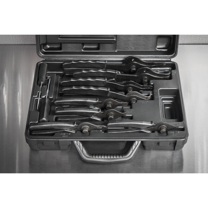 Siegen Internal/External Circlip Pliers Set 10pc | S01064