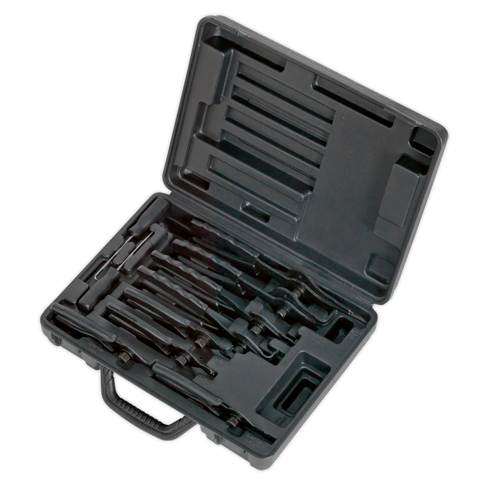 Siegen Internal/External Circlip Pliers Set 10pc | S01064