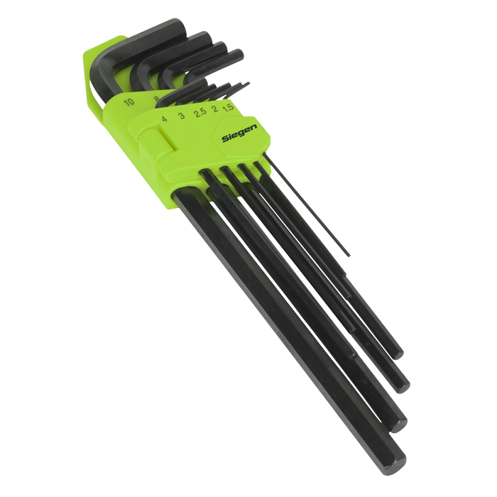 Extra-Long Hex Key Set 9pc | S01092