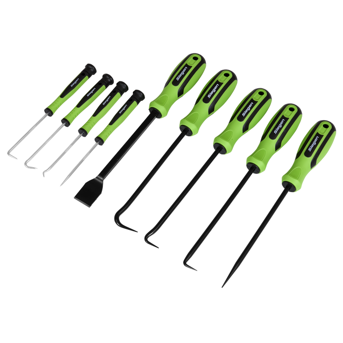 Siegen Scraper & Hook Set 9pc | S01103