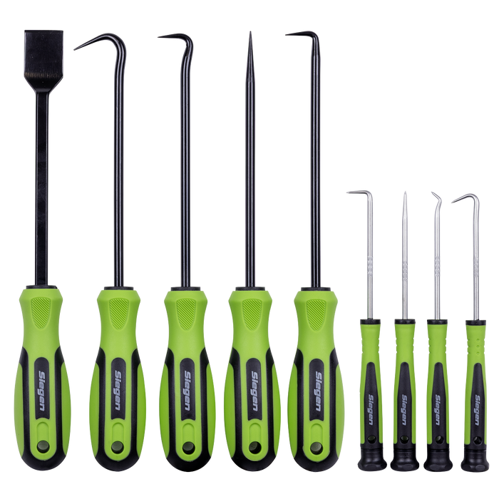 Siegen Scraper & Hook Set 9pc | S01103
