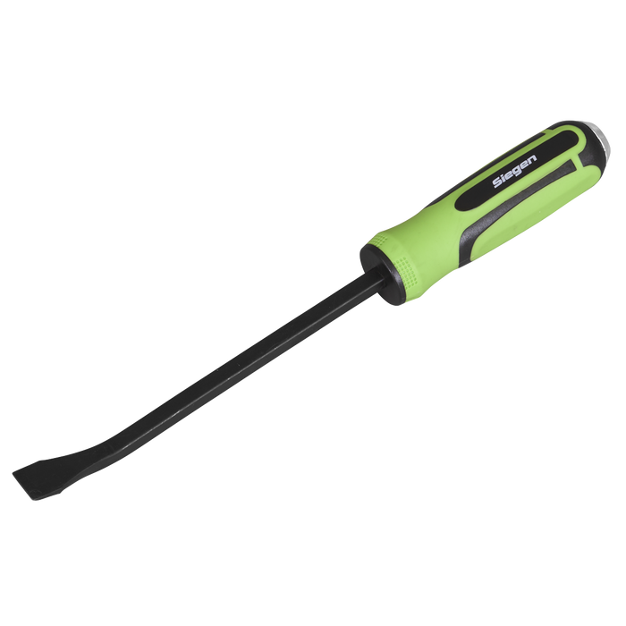 Siegen Heavy-Duty Angled Pry Bar Set with Hammer Cap 4pc | S01138
