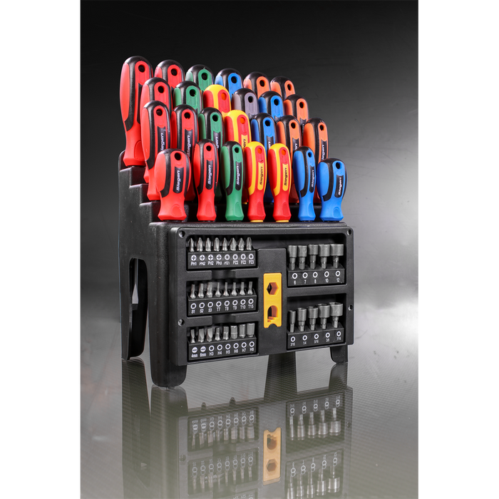 Siegen Screwdriver, Bit & Nut Driver Set 61pc | S01152