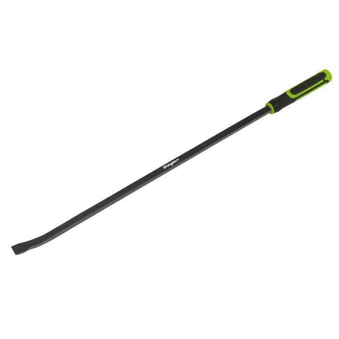 Siegen Heavy-Duty 25° Pry Bar with Hammer Cap 900mm | S01154