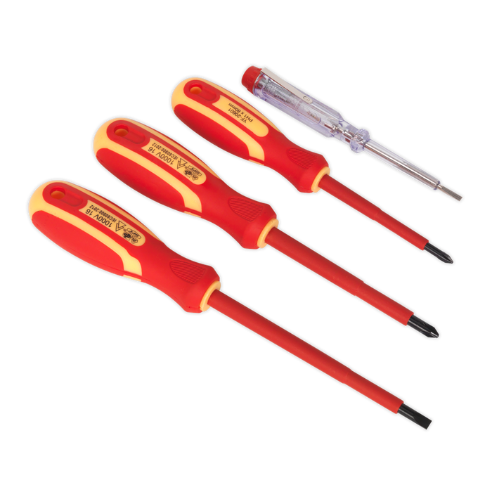 Siegen Electrician's Screwdriver Set 4pc - VDE Approved | S01155
