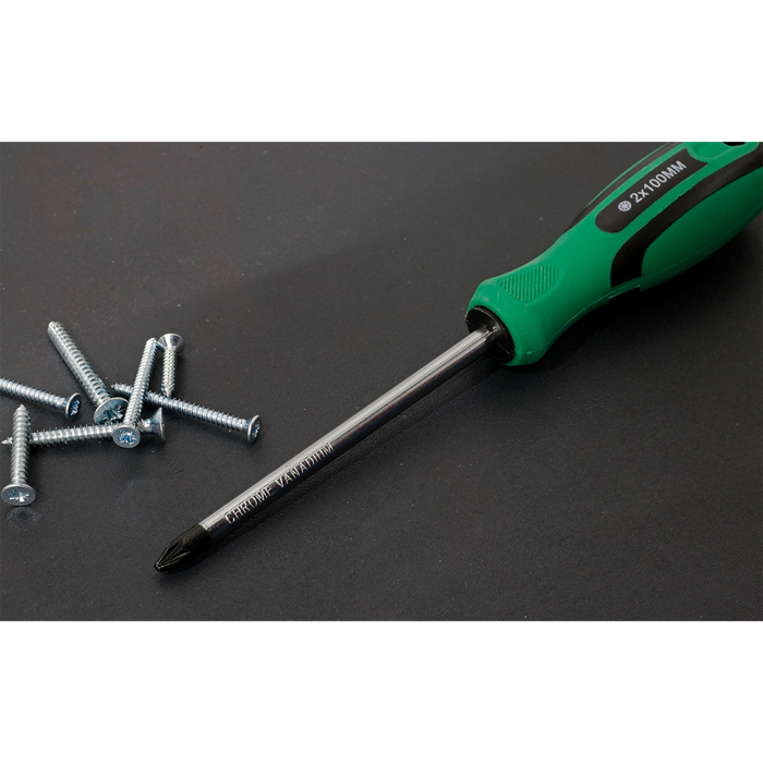 Siegen Pozi Screwdriver #2 x 100mm | S01186