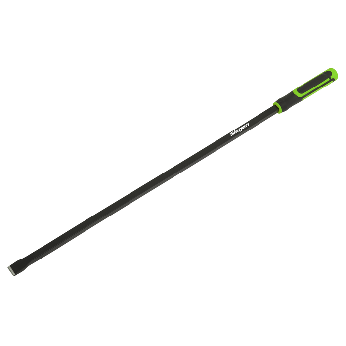 Siegen Heavy-Duty Straight Pry Bar with Hammer Cap 900mm | S01191