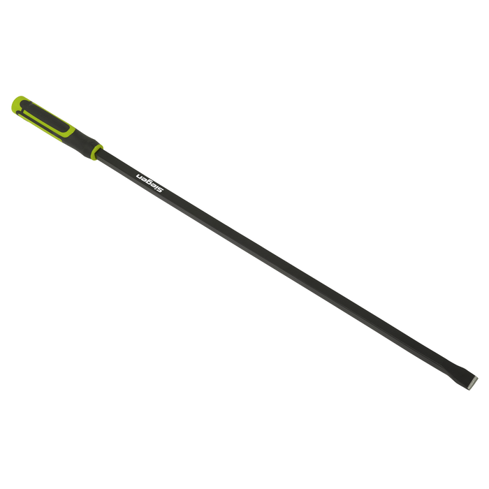 Siegen Heavy-Duty Straight Pry Bar with Hammer Cap 900mm | S01191