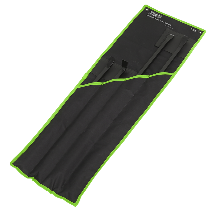Heavy-Duty Pry Bar Set with Hammer Cap 4pc | S01193