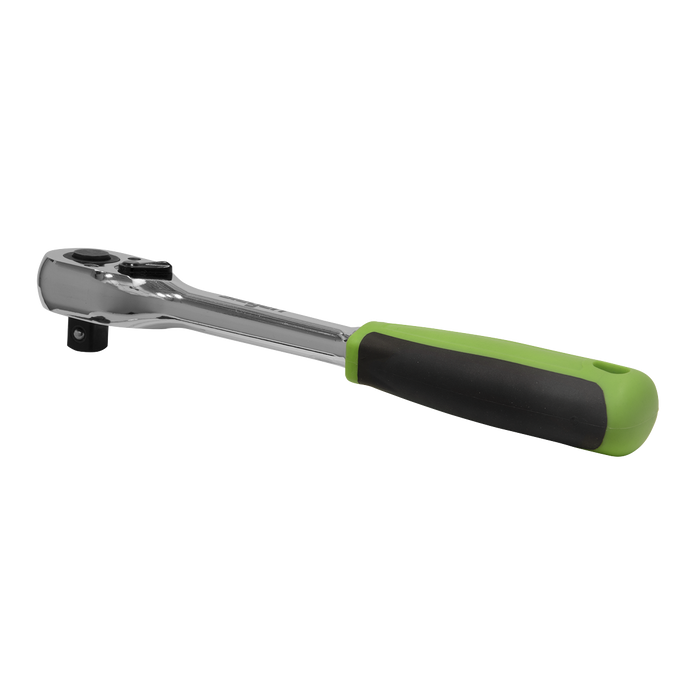 Siegen Pear-Head Ratchet Wrench with Flip Reverse 1/2"Sq Drive | S01202