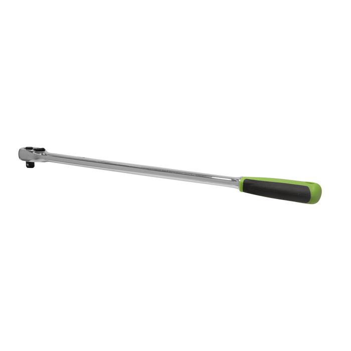 Siegen Extra-Long Pear-Head Ratchet Wrench with Flip Reverse 3/8"Sq Drive | S01206