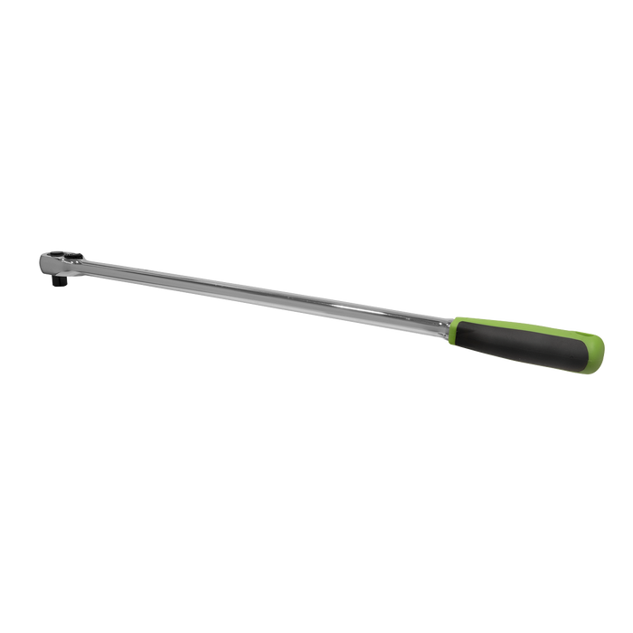 Siegen Extra-Long Pear-Head Ratchet Wrench with Flip Reverse 1/2"Sq Drive | S01207