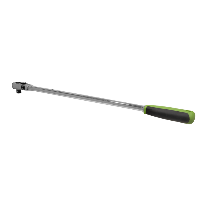 Siegen Extra-Long Flexi-Head Ratchet Wrench with Flip Reverse 1/2"Sq Drive | S01209