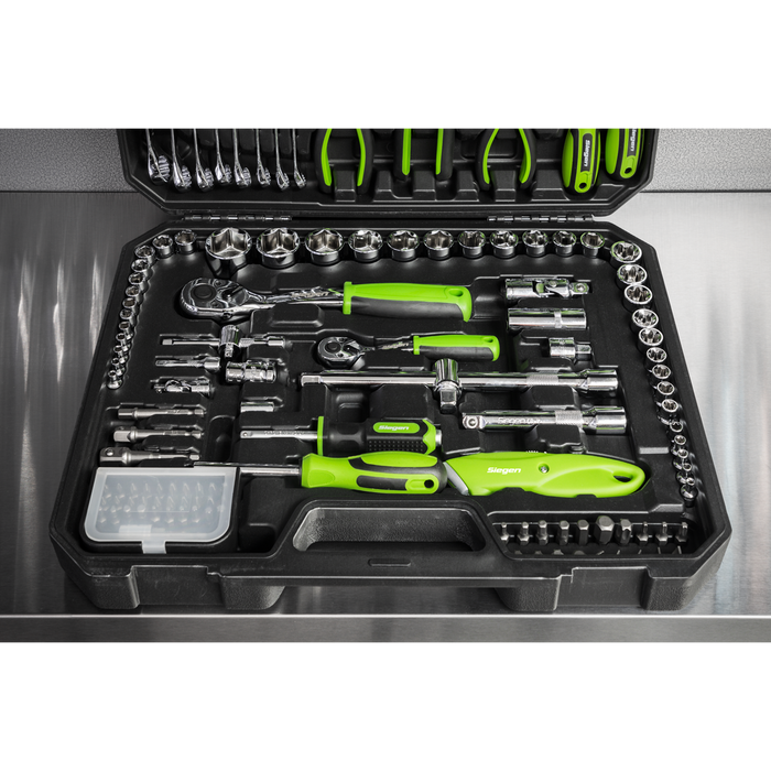 Siegen Mechanic's Tool Kit 135pc | S01214
