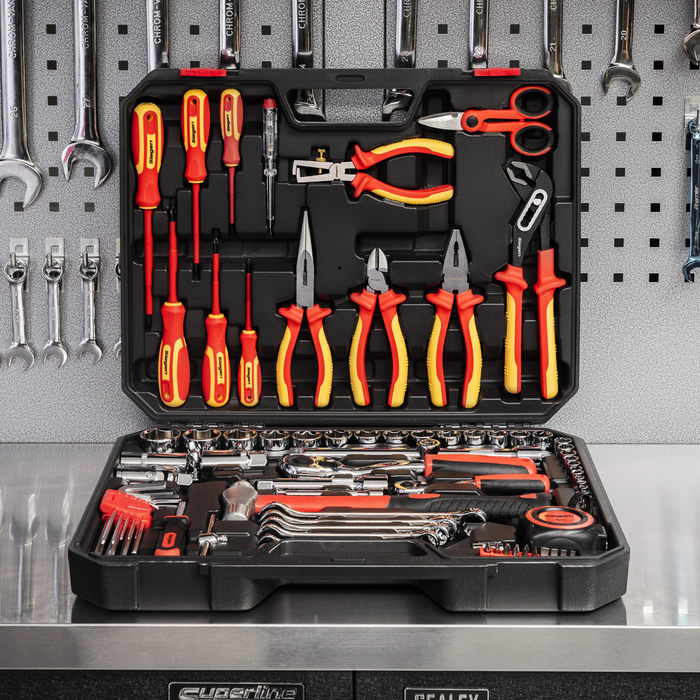 Siegen Electrician's Tool Kit 90pc | S01217
